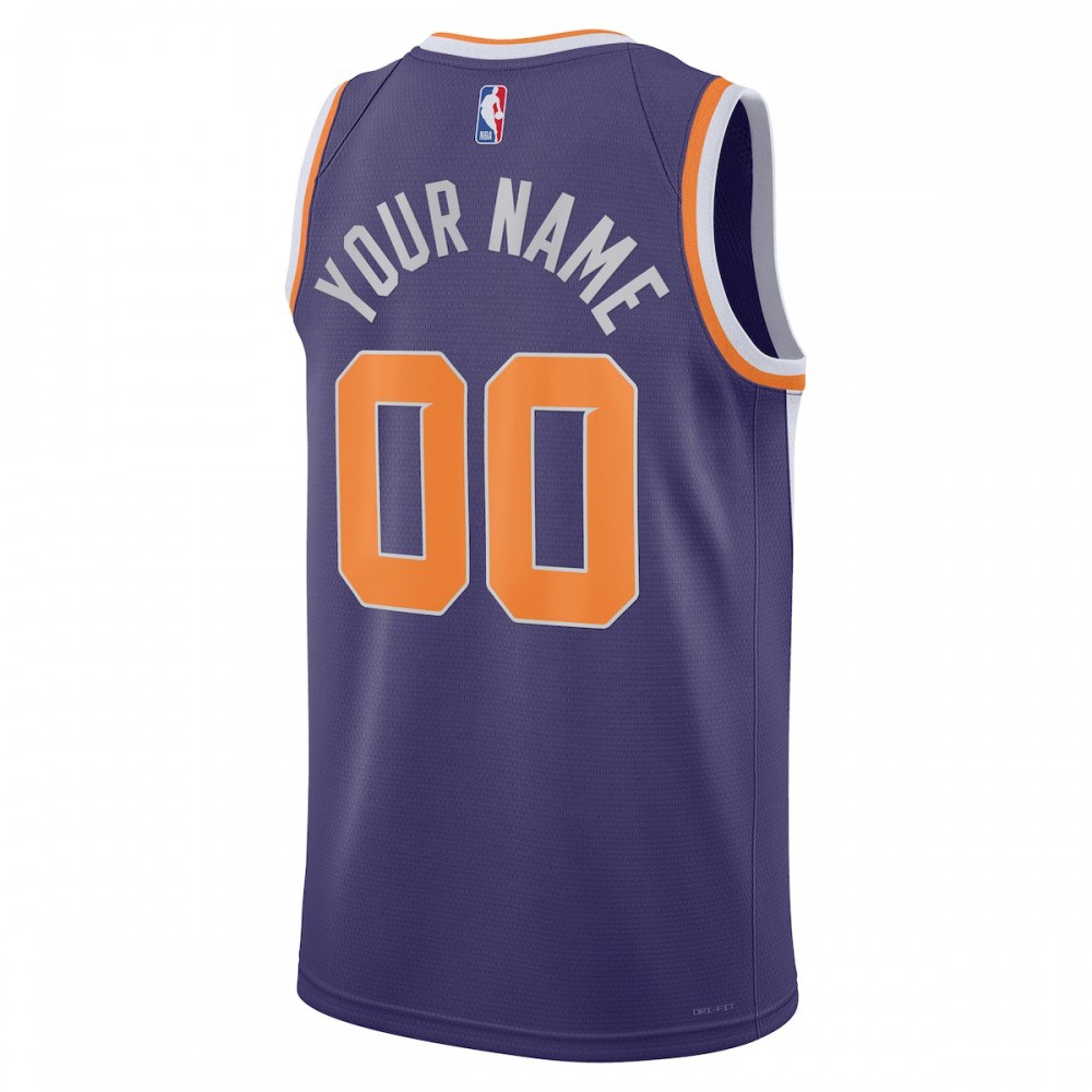 Phoenix Suns Unisex 2022/23 Swingman Custom Jersey Purple - Icon Edition-Pro Kit Vault | Brand New 26/27 Sports Jerseys